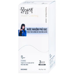 Nước nhuộm phủ bạc đen tự nhiên Seedbee Water Coloring Natural Black NBIYAN (30g)
