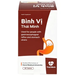 Viên uống giảm acid dịch vị Bình Vị Thái Minh (80 viên)