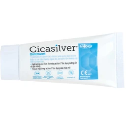 Kem bôi vết thương Cicasilver Ointment 50ml hỗ trợ điều trị các vết thương hở cấp và mãn tính