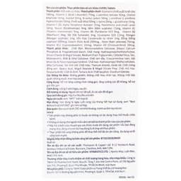 Viên uống hỗ trợ tăng cường chức năng gan Liveril Vitabiotics (5 vỉ x 6 viên)