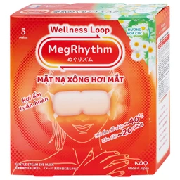 Mặt nạ xông hơi mắt MegRhythm KAO hương hoa cúc dễ chịu, thư giãn đôi mắt (5 miếng)