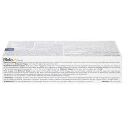 Gạc lau mi mắt Blefavis Wipes (30 miếng) làm sạch mí mắt nhạy cảm, viêm bờ mi, sát khuẩn trước & sau phẩu thuật