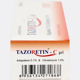 Thuốc bôi ngoài da Tazoretin - C Gel 15g Medisun điều trị tại chỗ mụn trứng cá