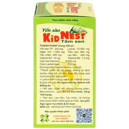Giúp bồi bổ sức khỏe cho trẻ Yến sào Kid Nest Tâm Sen (150ml)