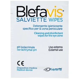 Gạc lau mi mắt Blefavis Wipes (30 miếng) làm sạch mí mắt nhạy cảm, viêm bờ mi, sát khuẩn trước & sau phẩu thuật