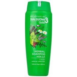 Dầu gội dược liệu Thái Dương 3 kích thích mọc tóc 200ml