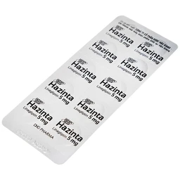 Thuốc Hazinta 5 DHG điều trị đái tháo đường típ 2 (3 vỉ x 10 viên)