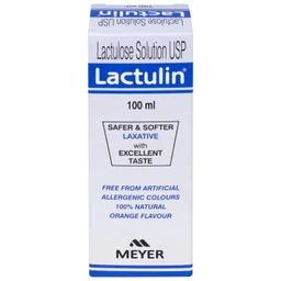 Thuốc Lactulin 10g Meyer giúp dự phòng và điều trị bệnh não do gan, táo bón mạn tính (100ml)