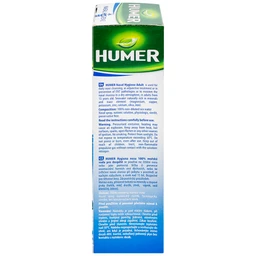 Xịt mũi người lớn Humer 150 Nasal Hygiene Adulte 150ml giúp vệ sinh mũi hàng ngày cho người trên 15 tuổi