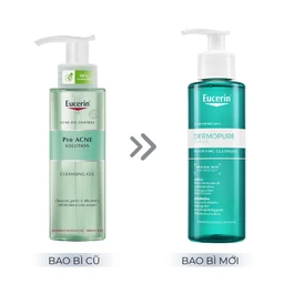 Gel rửa mặt cho da nhờn mụn Eucerin Pro Acne Cleansing (200ml)