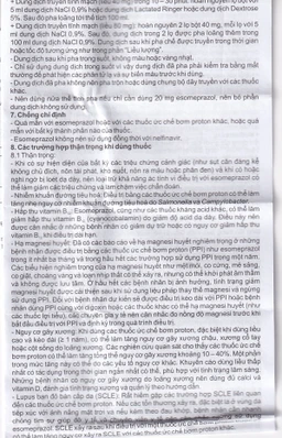 Thuốc Esogas 40mg Bidiphar điều trị kháng tiết acid dạ dày (1 lọ + 1 ống 5ml)