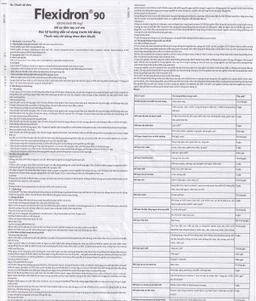 Thuốc Flexidron 90 Abbott giảm triệu chứng của viêm xương khớp, viêm khớp dạng thấp (3 vỉ x 10 viên)