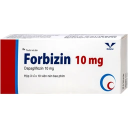 Thuốc Forbizin 10mg Bidiphar điều trị đái tháo đường tuýp 2 (3 vỉ x 10 viên) 2