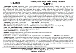 Siro bổ sung vitamin và khoáng chất cho bé gái trong giai đoạn tăng trưởng G-TEEN Kenko (30 gói x 15g)