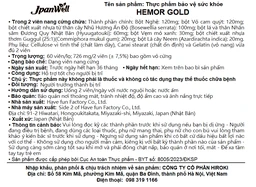 Viên uống hỗ trợ tốt cho người bị trĩ Hemor Gold Jpanwell (60 viên)