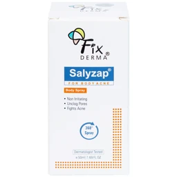 Xịt mụn lưng Fixderma Salyzap 50ml