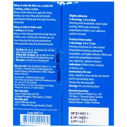 Băng cá nhân Urgo Family 2x6cm (10 miếng)