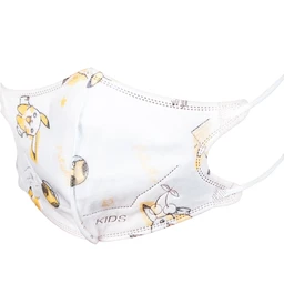 Khẩu trang trẻ em 4 lớp 3D Dolphin Mask (10 cái) ngăn khói bụi, vi khuẩn và giọt bắn