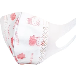 Khẩu trang trẻ em 3 lớp 3D Swan Mask quai vải (10 cái) ngăn khói bụi, vi khuẩn và giọt bắn