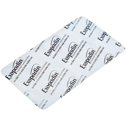 Thuốc Exopadin 60mg Trường Thọ điều trị viêm mũi dị ứng, mày đay (3 vỉ x 10 viên) 