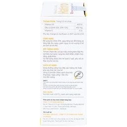 Dung dịch bổ sung Vitamin D3, DHA, EPA tăng đề kháng, giảm nguy cơ còi xương Vitamin D3+ DHA Hatro (20ml)