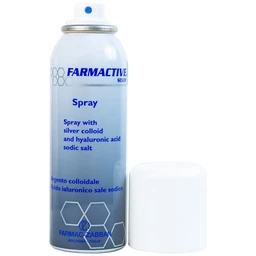 Xịt phủ vết thương, vết bỏng Farmactive Silver Spray 125ml giúp bảo vệ làm lành vết thương