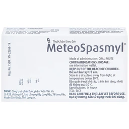 Thuốc Meteospasmyl Mayoly Spindler điều trị các rối loạn đường ruột (2 vỉ x 10 viên)