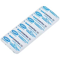 Thuốc Savi Losartan 50 điều trị tăng huyết áp nguyên phát (3 vỉ x 10 viên)