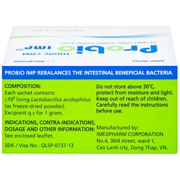 Thuốc cốm Probio IMP bổ sung vi khuẩn có ích ở ruột (14 gói x 1g)
