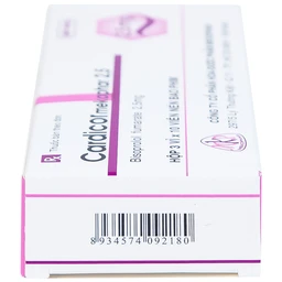 Thuốc Cardicor Mekophar 2.5 điều trị tăng huyết áp, đau thắt ngực (3 vỉ x 10 viên)