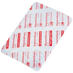 Thuốc DigoxineQualy Dược 3-2 điều trị suy tim sung huyết, rung nhỉ (1 vỉ x 30 viên)