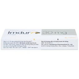 Thuốc Imdur 30mg AstraZeneca điều trị dự phòng đau thắt ngực (2 vỉ x 15 viên)
