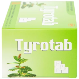 Viên ngậm sát trùng Tyrotab Pharmedic điều trị viêm họng, viêm amidan (10 vỉ x 8 viên)