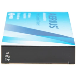 Thuốc Aerius 5mg MSD giảm nhanh các triệu chứng viêm mũi dị ứng, mày đay (1 vỉ x 10 viên)