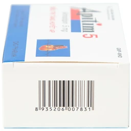 Thuốc Apitim 5 DHG điều trị tăng huyết áp (3 vỉ x 10 viên)
