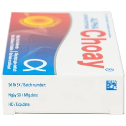 Thuốc Alpha Chymotrypsine Choay Sanofi điều trị phù nề sau chấn thương, phẩu thuật, bỏng (2 vỉ x 15 viên)