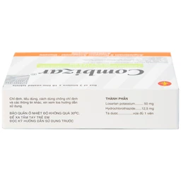 Thuốc Combizar United điều trị cao huyết áp (3 vỉ x 10 viên)
