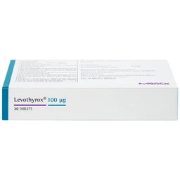 Thuốc Levothyrox 100µg Merck điều trị bướu giáp, suy giáp, ung thư giáp (3 vỉ x 10 viên)