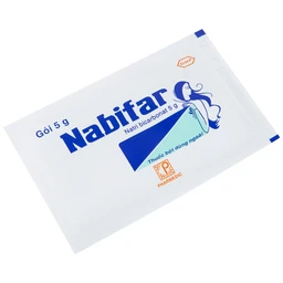 Thuốc bột Nabifar Pharmedic dùng vệ sinh phụ nữ (10 gói x 5g)