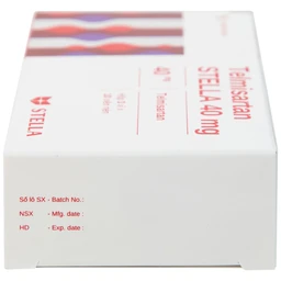 Thuốc Telmisartan Stella 40mg điều trị tăng huyết áp, phòng ngừa tim mạch (3 vỉ x 10 viên) 