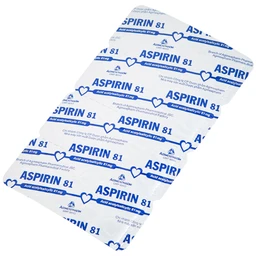 Thuốc Aspirin 81 Agimexpharm phòng ngừa nhồi máu cơ tim, đột quỵ (20 vỉ x 10 viên)