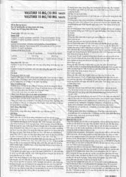 Thuốc Vasitimb 10mg/20mg tablets Krka giúp phòng bệnh tim, điều trị tăng cholesterol máu, máu đồng hợp tử gia đình (3 vỉ x 10 viên)