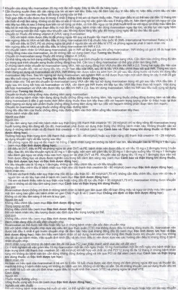 Thuốc Rivacryst 15Mg Dự Phòng Huyết Khối, Giảm Nguy Cơ Đột Quỵ  ( 1 Vỉ X 14 Viên)