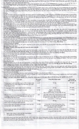 Thuốc Rivacryst 15Mg Dự Phòng Huyết Khối, Giảm Nguy Cơ Đột Quỵ  ( 1 Vỉ X 14 Viên)