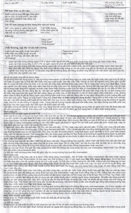 Thuốc Rivacryst 15Mg Dự Phòng Huyết Khối, Giảm Nguy Cơ Đột Quỵ  ( 1 Vỉ X 14 Viên)