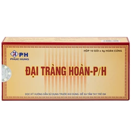 Thuốc Đại Tràng Hoàn-P/H điều trị viêm đại tràng cấp và mãn tính (10 gói x 4g)