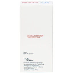 Viên nén Natrilix SR Servier điều trị tăng huyết áp nguyên phát (3 vỉ x 10 viên)