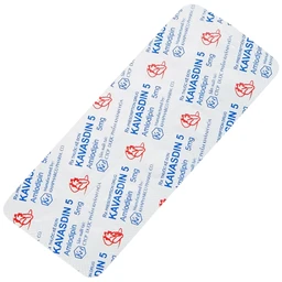 Thuốc Kavasdin 5 Khánh Hòa hỗ trợ điều trị tăng huyết áp (10 vỉ x 10 viên)