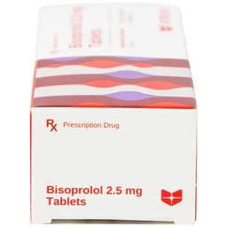 Thuốc Bisoprolol 2.5mg Tablets Stella điều trị tăng huyết áp, đau thắt ngực mạn tính ổn định (3 vỉ x 10 viên)