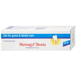 Gel bôi nha khoa Metrogyl Denta Unique Pharma điều trị các bệnh nha chu mãn tính (10g)